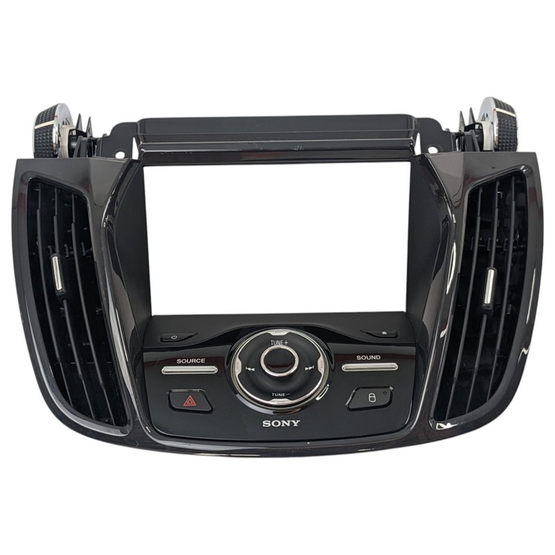 2013-2016 Ford C-max Escape Radio Control Panel Bezel Trim Hazard Air Vents OEM