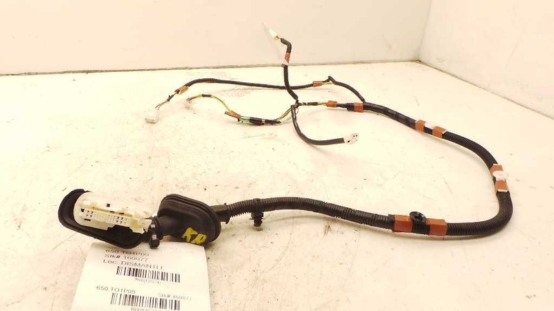 2009 TOYOTA VENZA PASSENGER SIDE REAR DOOR HARNESS ASSEMBLY