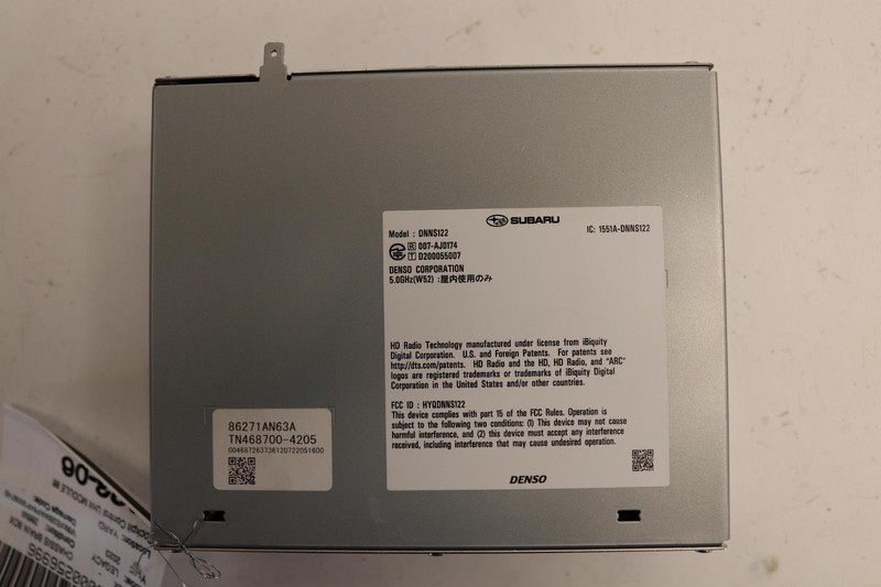 2020-2023 SUBARU LEGACY NAVIGATION COCKPIT CONTROL MODULE UNIT OEM