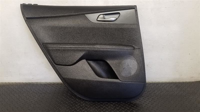 19-20 Kia Forte Rear Left Driver Door Trim Panel Black OEM 83307-M7000-B2J