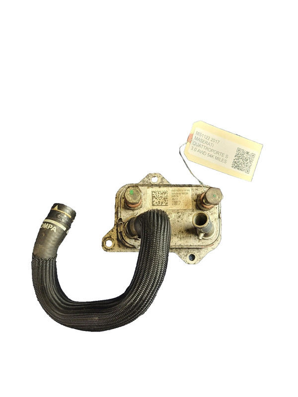 Used Oem Maserati Steering Oil Cooler 670031618 for 2014-2021 Quattroporte S 3.0