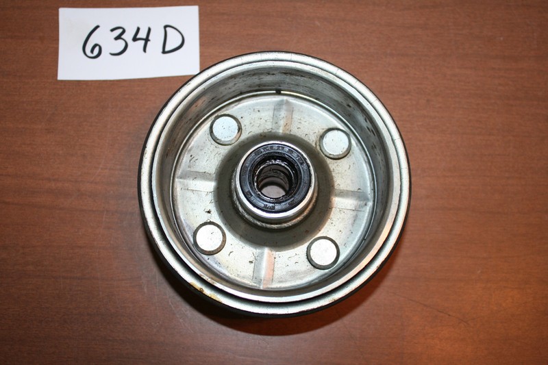 1986 Honda TRX 125 Front Brake Drum Hub Recently Replaced OEM 86 A