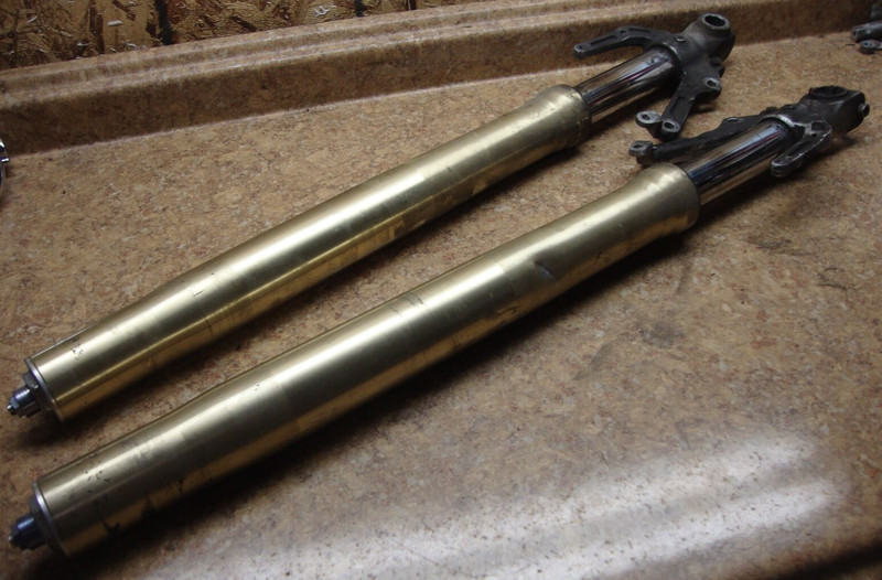 1999 Yamaha YZFR1 YZFR 1 YZF R1 R1000 R 1000 Front Forks Tubes Suspension