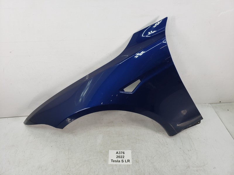 ✅ 2021-2025 OEM Tesla Model S Front Left Driver Fender Panel Blue *