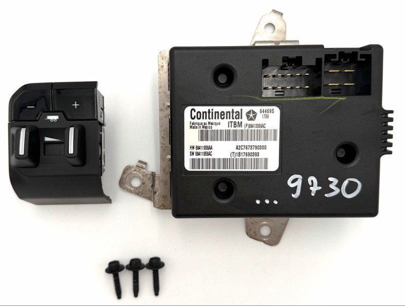 ✅19-26 RAM 2500-35 5th TRAILER TOWING BRAKE CONTROL MODULE INSTRMNT PANEL SWITCH