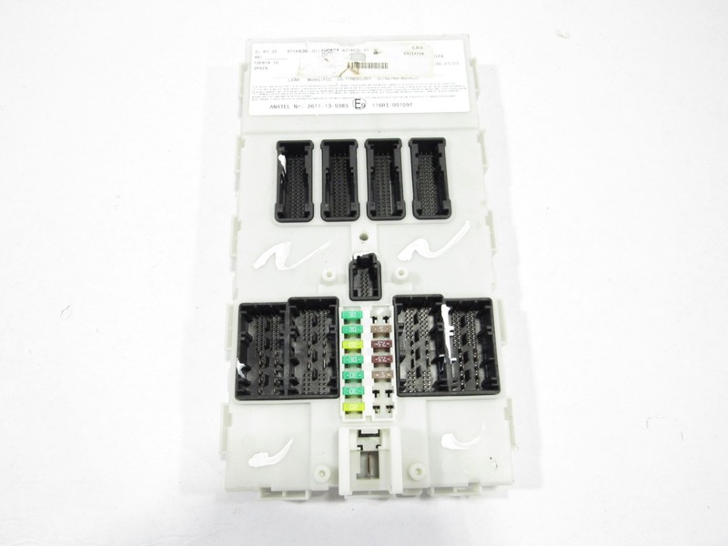 14-19 BMW X6 F16 2019 4.4L Chassis ECM BCM Body Control Module |@1