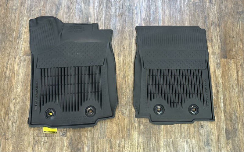 2018-21 TOYOTA TACOMA ALL WEATHER FLOOR MATS -FRONT ONLY- OEM # PT908-35210-XX