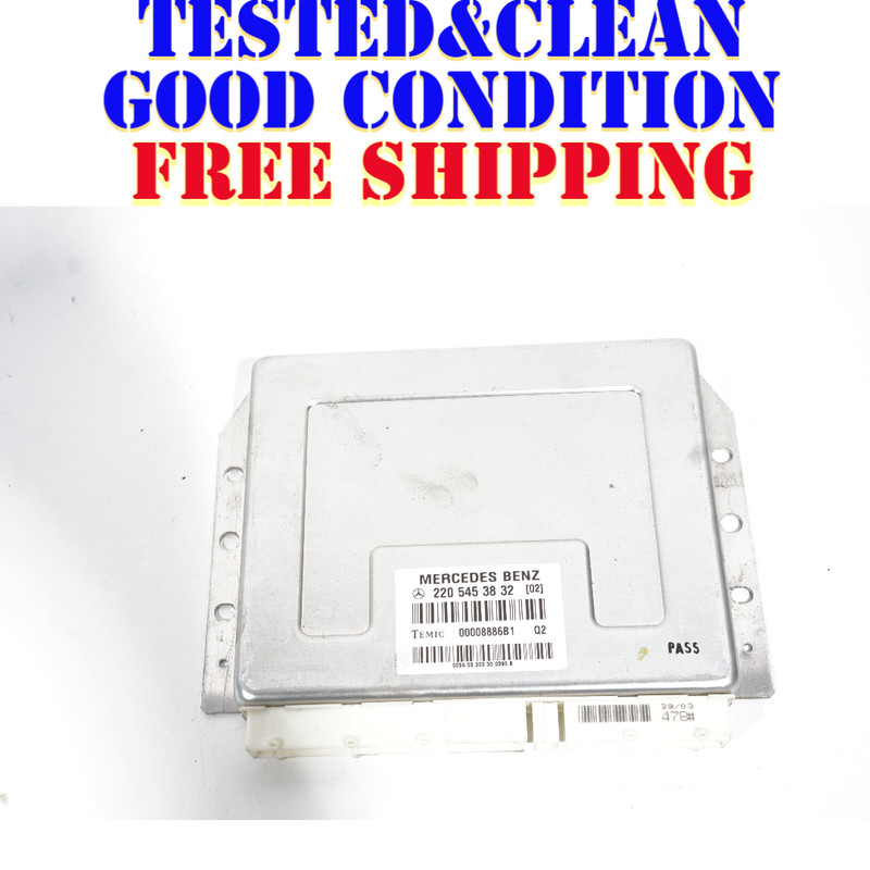 2004 - 2006 MERCEDES S430 W220 AIR SUSPENSION MODULE 2205450532 OEM
