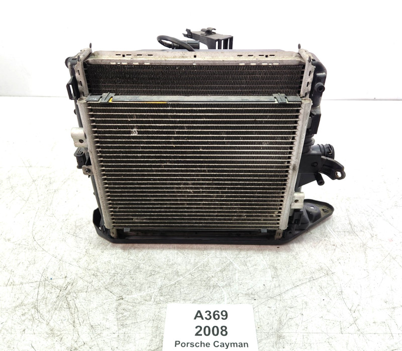 ✅ 05-12 OEM Porsche Cayman 987 Right Passenger Side Radiator Cooling Fan Assy*