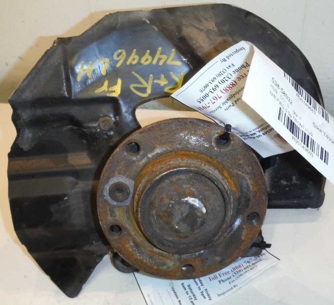 01 02 03 04 05 06 BMW 325I L. FRT SPINDLE/KNUCKLE EXC. XI CPE AND CONV 149664