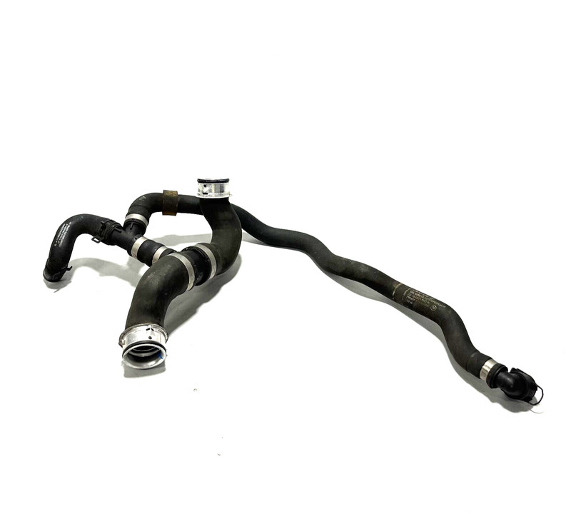 2012-15 MERCEDES W204 C250 M271 ENGINE MOTOR COOLING RADIATOR HOSE PIPE SET OEM