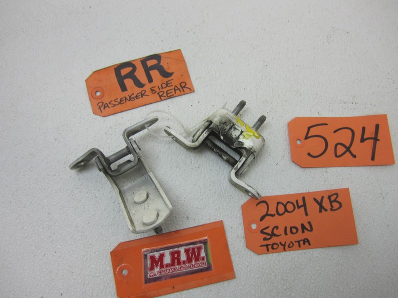 fits 04 05 06 SCION XB DOOR HINGE HINGES RIGHT REAR PASSENGER TOP BOTTOM R RH RR