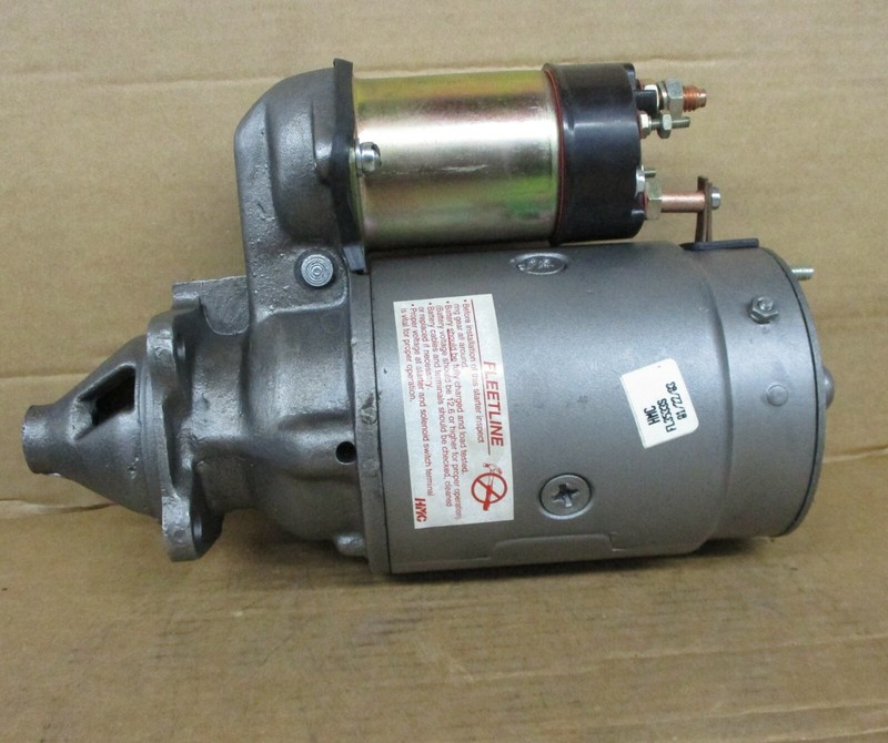REMANUFACTURED FLEETLINE STARTER 3533 W/SOLENOID FITS *SEE CHART* NO CORE CHARGE