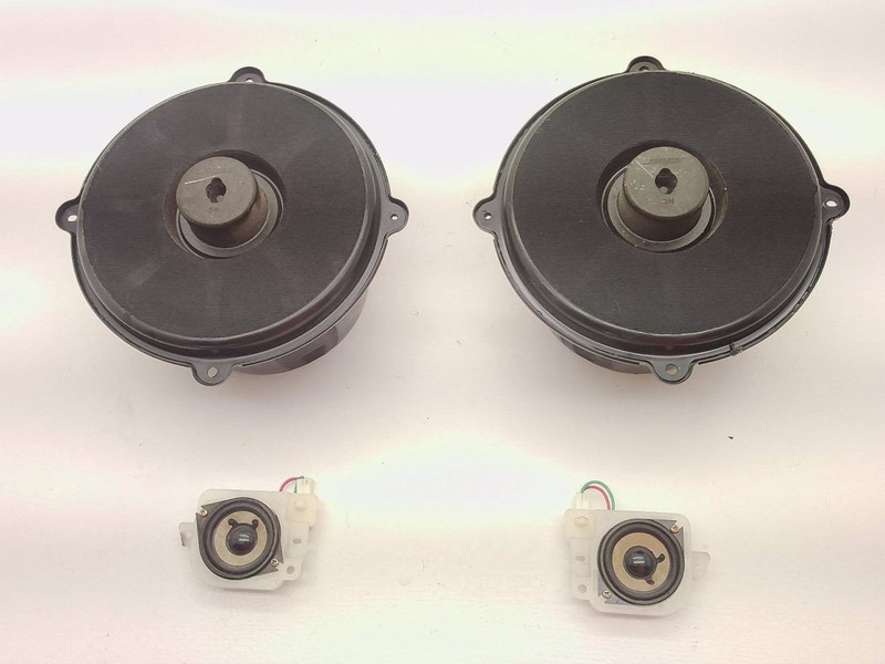 01-05 Mazda Mx-5 Miata NB Set of 4 Door Speakers and Tweeters NC1866960C