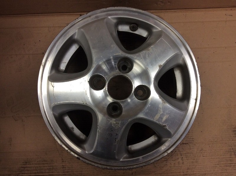 1996 Civic HB Aluminum Alloy Wheel Rim 13x5J 5 Spoke Used OEM