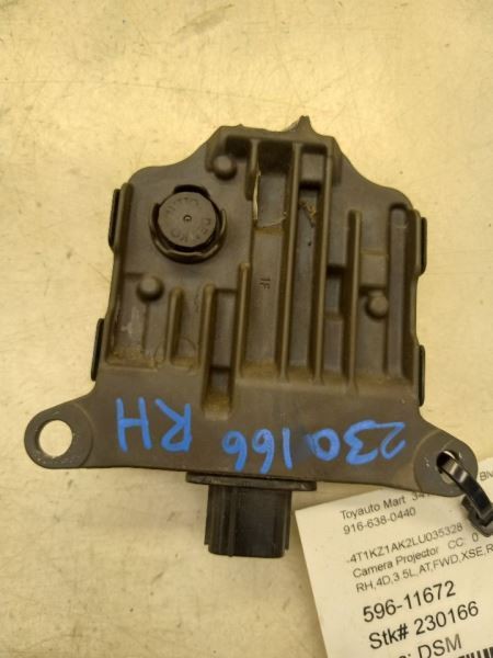20 TOYOTA CAMRY XSE REAR PASSENGER RIGHT BLIND SPOT MODULE