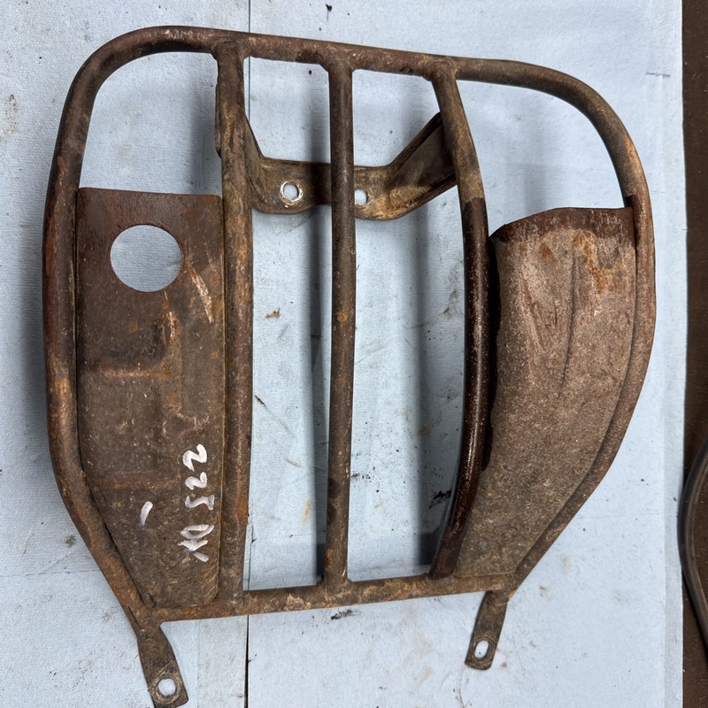 1983 - 1986 Yamaha Tri Moto Ytm225DX 225DR Rear Axle Skid Plate Guard