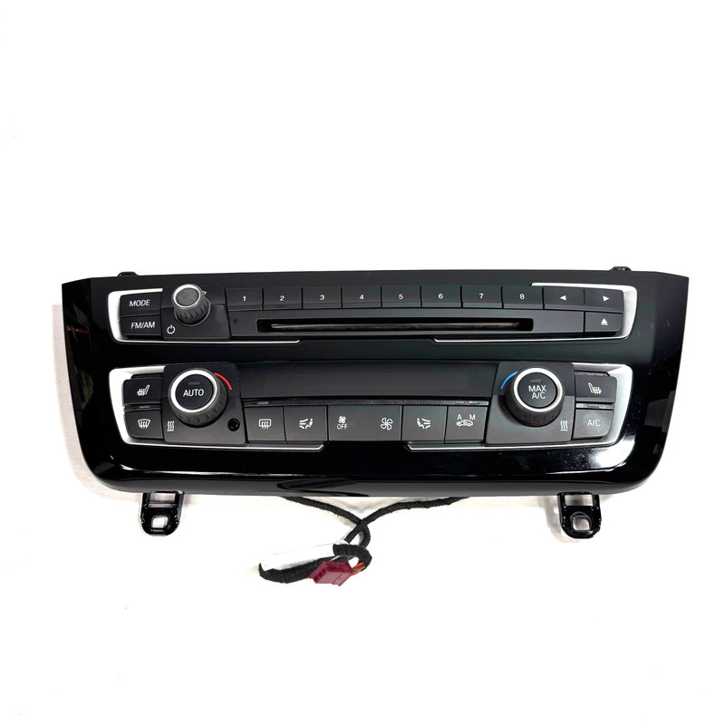 📌 2018-2020 BMW 430I F30 A/C CLIMATE CONTROL AUDIO SWITCH PANEL 9358939-05 OEM