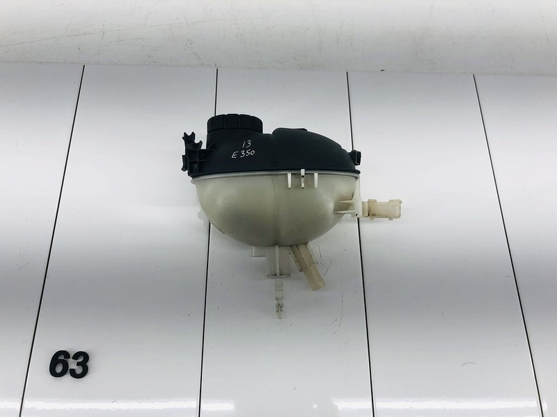 10-16 MERCEDES BENZ E350 3.5L V6 GAS ENGINE COOLANT EXPANSION TANK RESERVOIR OEM