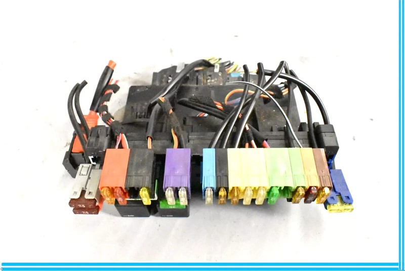 03-12 Mercedes R230 SL500 SL55 AMG SL550 Rear SAM Fuse Box Relay Module OEM