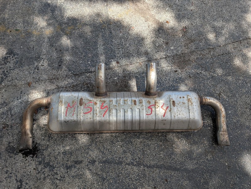 Exhaust Muffler 2018 Mercedes GLS550 2017 2019