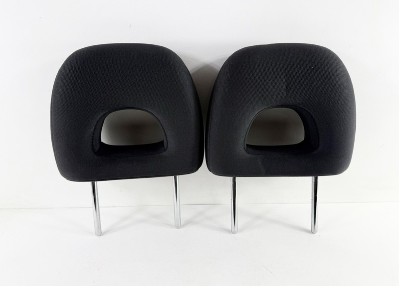 01-05 TOYOTA RAV4 RAV 4 FRONT or REAR CLOTH Headrest Left Right BLACK Set Pair