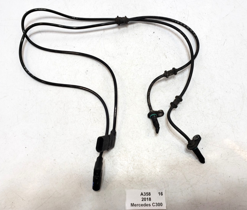 ✅ 15-23 OEM Mercedes C300 A205 W205 Rear Left Right Speed ABS Sensor Module SET