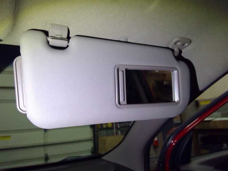 Passenger Right Sun Visor Without Sunroof Fits 10-15 TUCSON 1765496