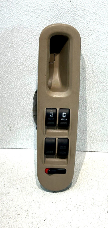 99-04 Honda Odyssey Master Driver Left Side Power Window Switch Tan