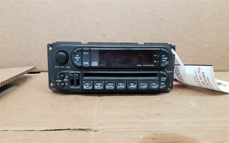 Audio Equipment Radio Coupe Receiver Am-fm-cd Player Fits 01-05 SEBRING 223832