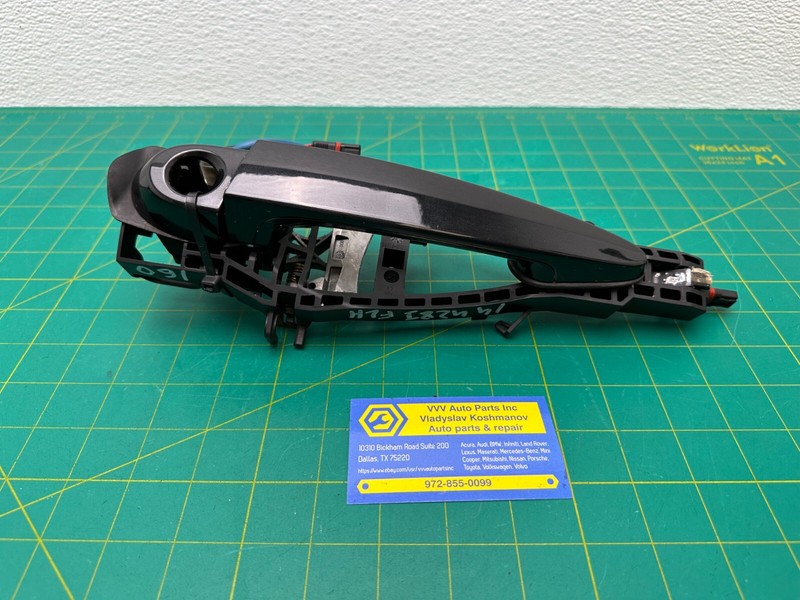 14-20 BMW F32 Coupe Comfort Access LEFT EXTERIOR DOOR HANDLE Black 475 OEM