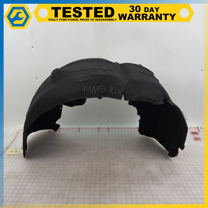 14-17 MASERATI GHIBLI REAR LEFT QUARTER WHEELHOUSE LINER SPLASH SHIELD OEM
