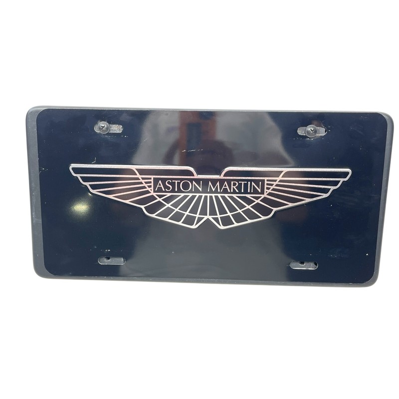 Aston Martin DB11 Vantage Rapide License plate frame w/insert OEM