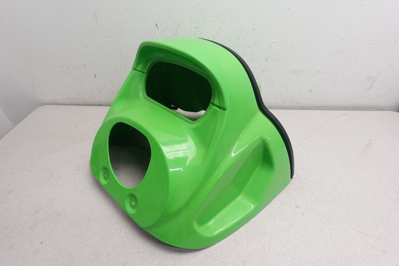 2005 STX-R 1200 Kawasaki OEM Front Handlebar Dash Console Cover (LIME GREEN)