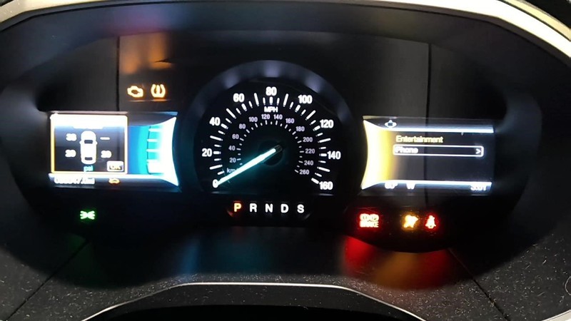 2015 Ford EDGE Speedometer Instrument Cluster 3.5L MPH Two 4.2in Screens