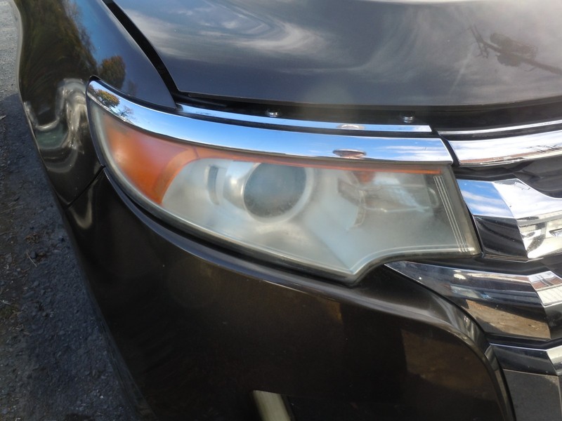 2011-2014 Ford Edge Halogen Headlight Passenger Right RH Bright Background