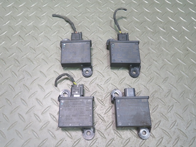 2006-2012 BENTLEY FLYING SPUR TIRE PRESSURE MONITOR SENSOR MODULE CONTROL SET