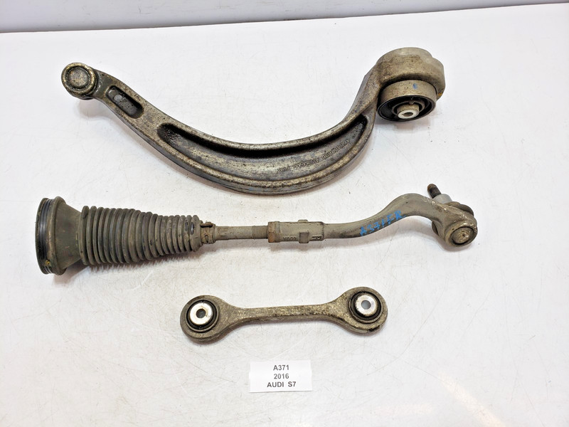 ✅ 12-18 OEM Audi RS7 A7 S7 Front Right Passenger Side Control Arm Tie Rod SET
