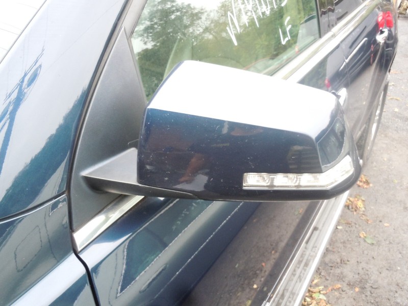09-14 Chevrolet Traverse Power Door Mirror Driver Left Man Fold Signal OEM Blue