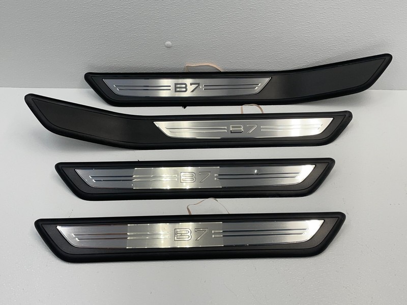 13-15 BMW Alpina B7 F02 LWB Illuminated Left Right Door Sill Scuff Set 1457 OEM