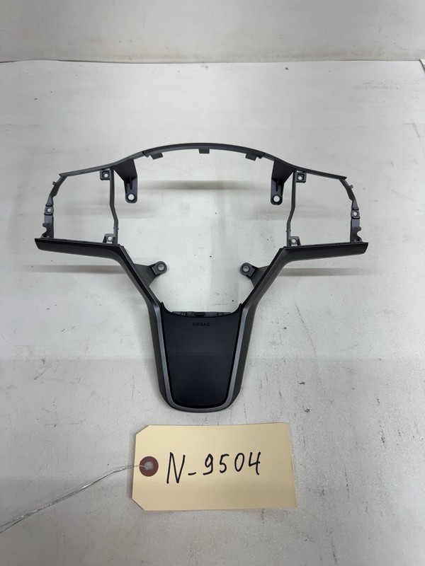 2020-2022 TESLA MODEL Y 3 STEERING WHEEL COVER TRIM MOLDING BEZEL 9504 B96