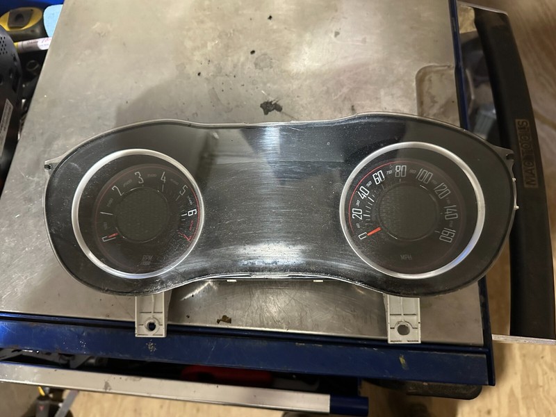 16 DODGE CHALLENGER OEM INSTRUMENT SPEEDOMETER GAUGE CLUSTER 160MPH 194K