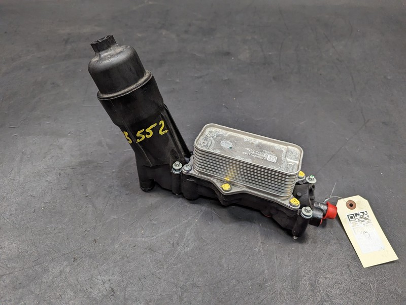 Engine Oil Cooler w/ Filter Housing 2019 Jeep Grand Cherokee 68365931AA 16 - 21