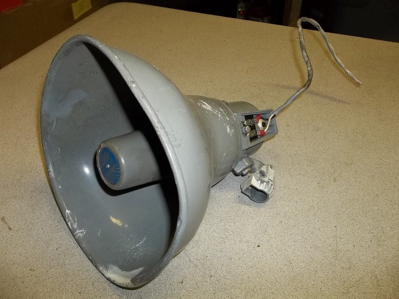 Atlas/Soundolier AP-15T Vari-Tap 15w Speaker Horn *FREE SHIPPING*