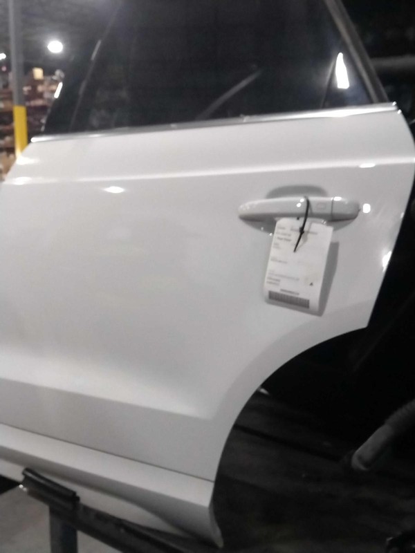 Audi Q3 2017 Left Rear Door WHITE 573981 9124