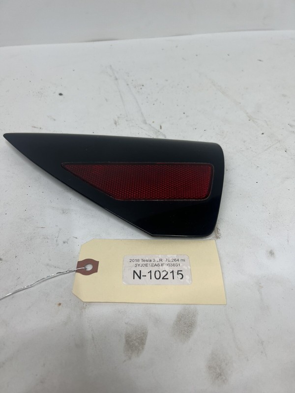 Tesla Model 3,Y Left Rear Quarter Panel Charger Port Reflector Cover 10215 B16