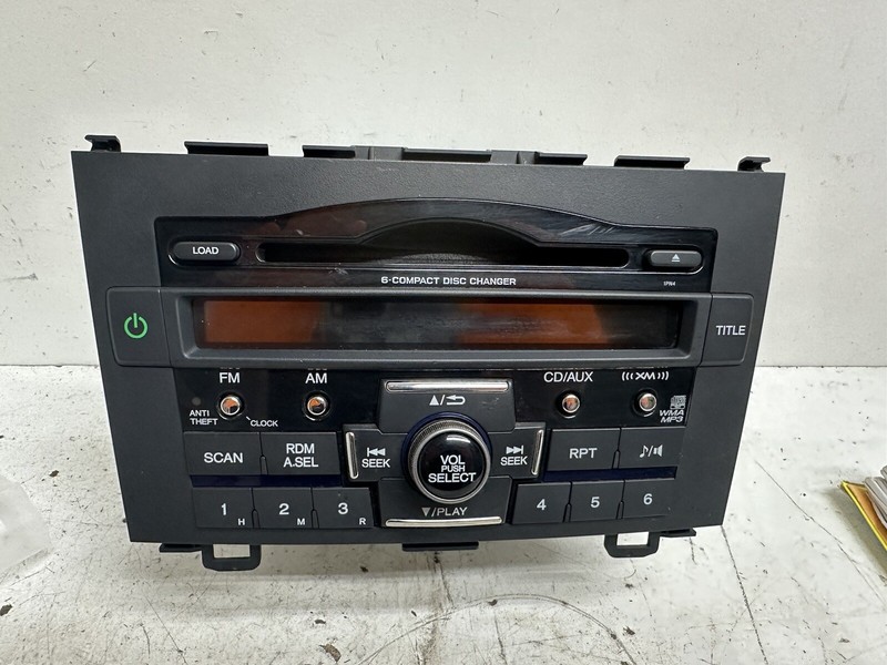 2007-2011 Honda CR-V Am Fm Radio Stereo 2 DIN Disc CD Player