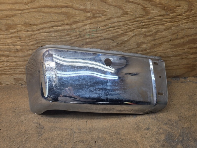 2007-2013 Chevy Silverado Rear Driver Side Bumper Impact Bar End Cap Chrome OEM