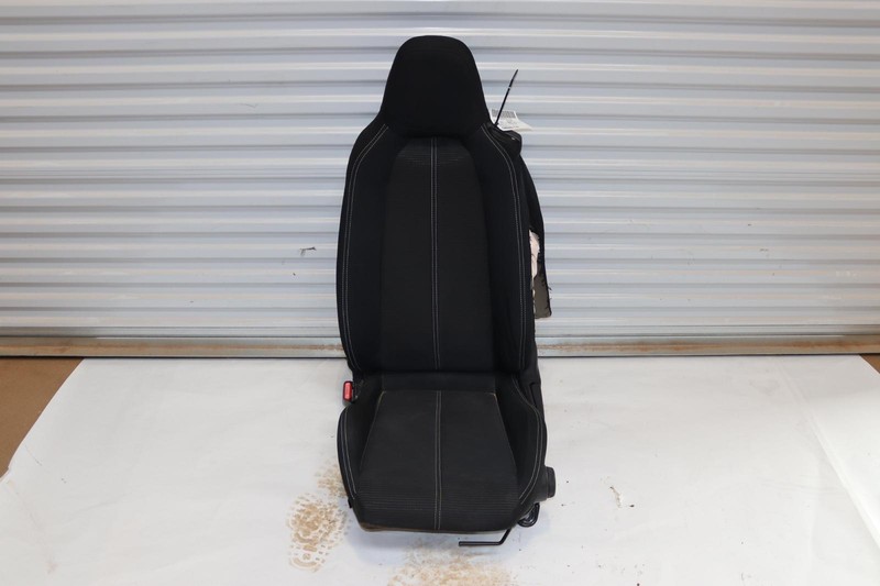 2017-2018 FIAT 124 SPIDER FRONT LEFT DRIVER SIDE SEAT COMPLETE CLOTH OEM