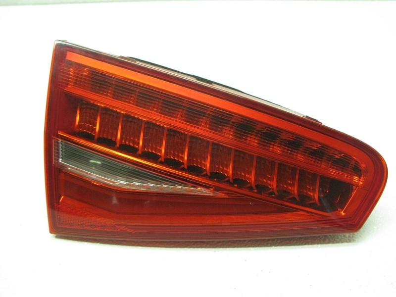 13-16 AUDI B8 A4 S4 SEDAN REAR LEFT DRIVER TRUNK MOUNTED TAIL LIGHT LED 042622